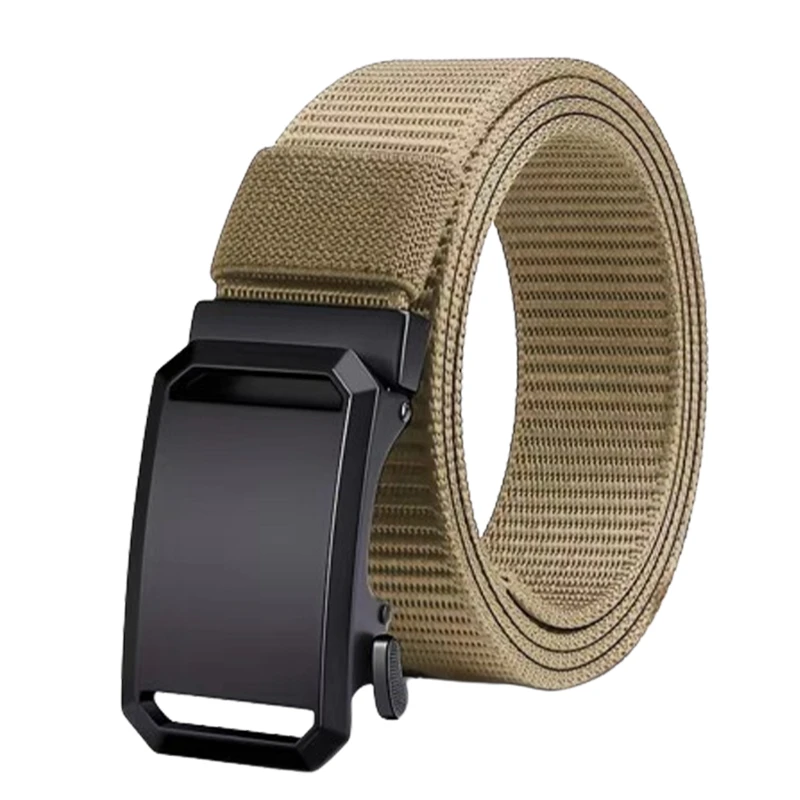 men's belt with automatic buckle