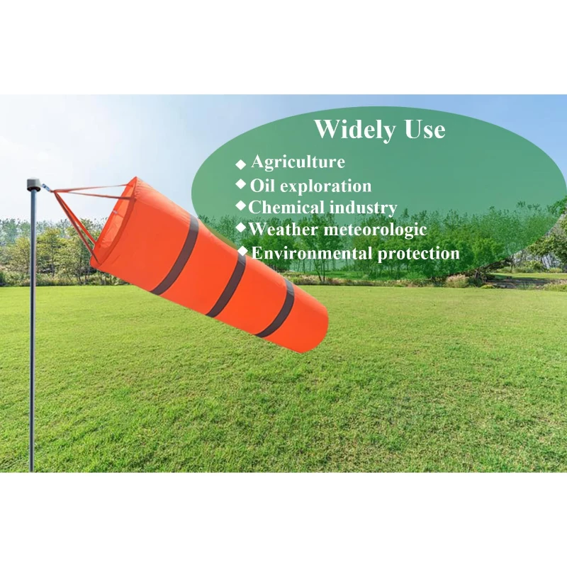 30" reflective airport windsock