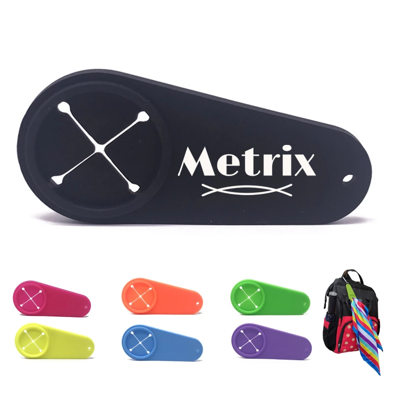 silicone towel buckle with carabiner