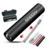 rechargeable telescopic zoom led flashlight