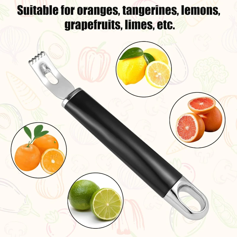stainless steel lemon peeler