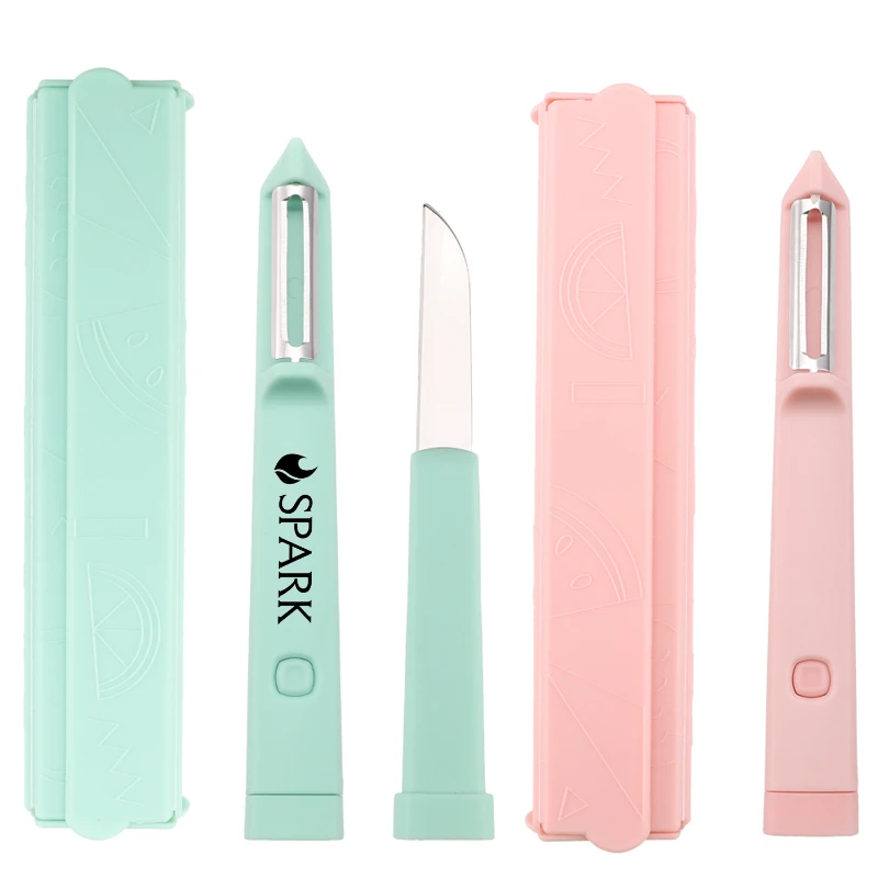 3 in 1 portable fruit vegetable knife set
