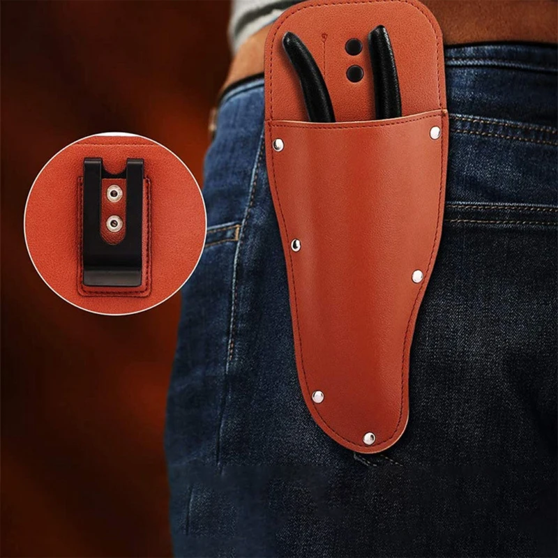leather garden pruner sheath