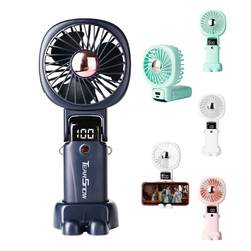 multifunctional usb rechargeable handheld fan