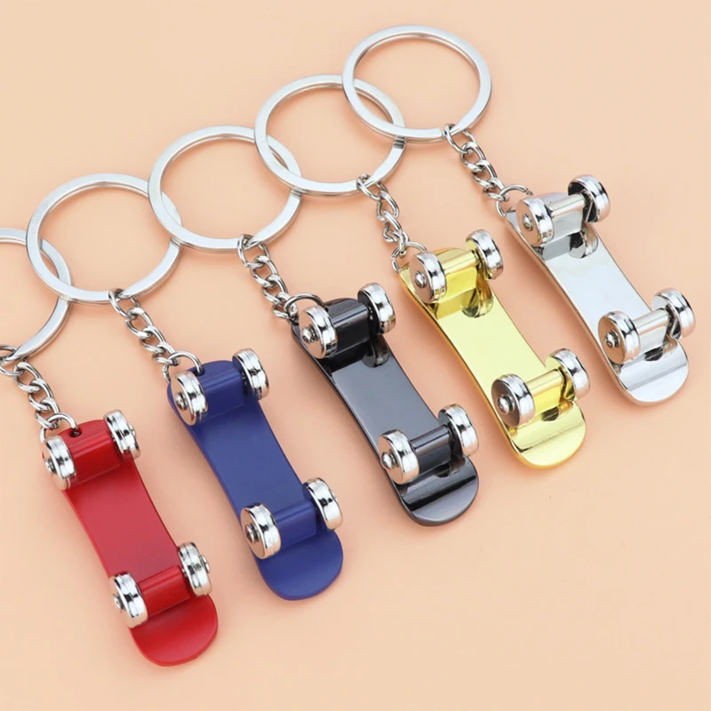 mini skateboard keychain