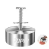 stainless steel spring press burger patty maker