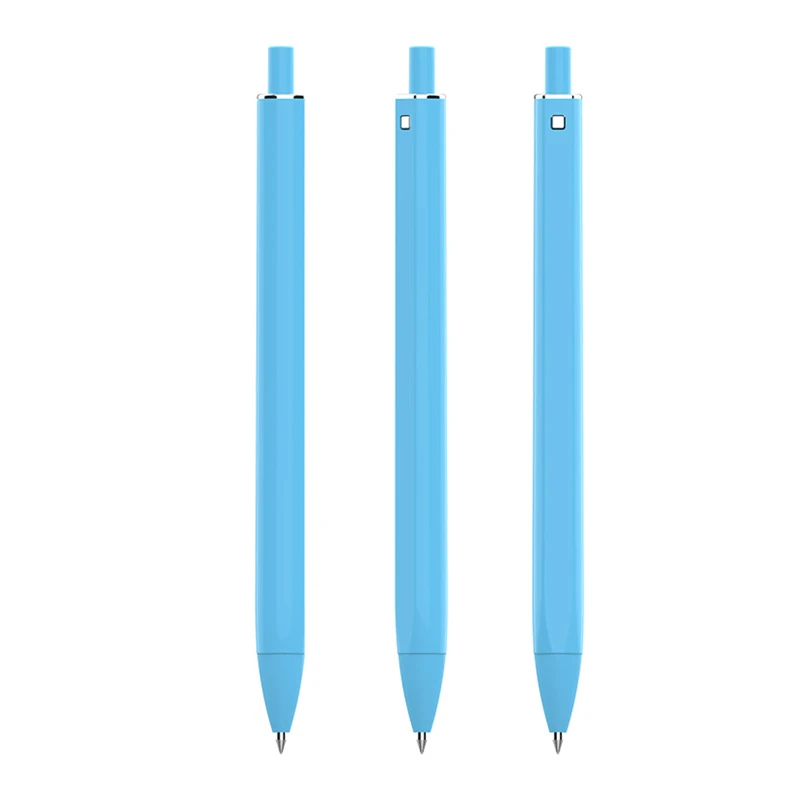 solid color plastic gel pen