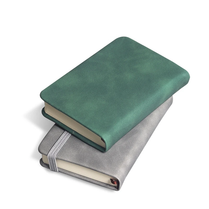 a7 pu leather pocket notebook