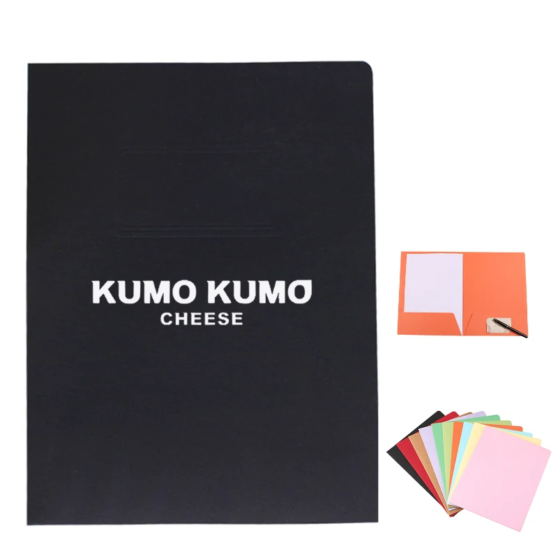 a4 paper dual pocket folder