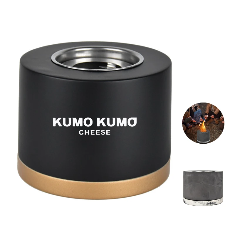 portable indoor or outdoor mini small concrete fire pit