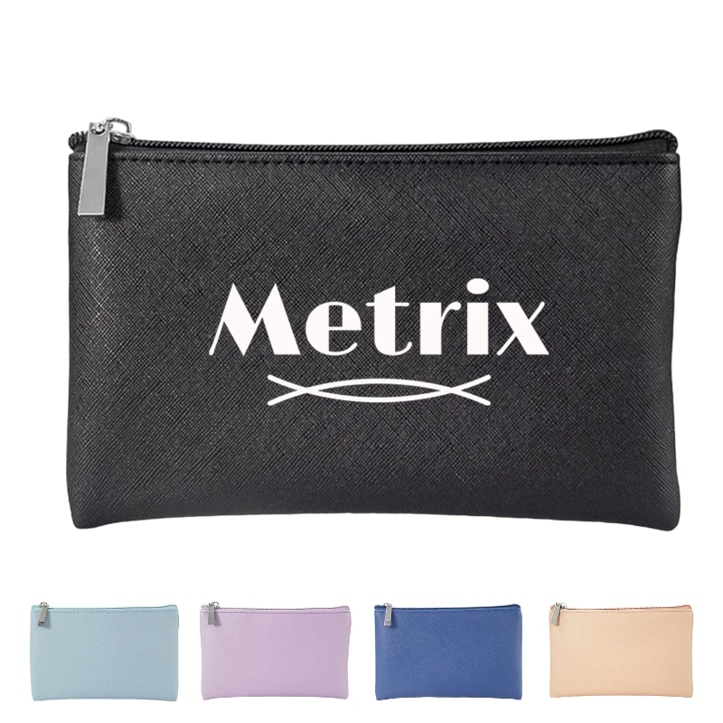 pu leather cosmetic pouch