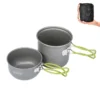 portable camping pot set