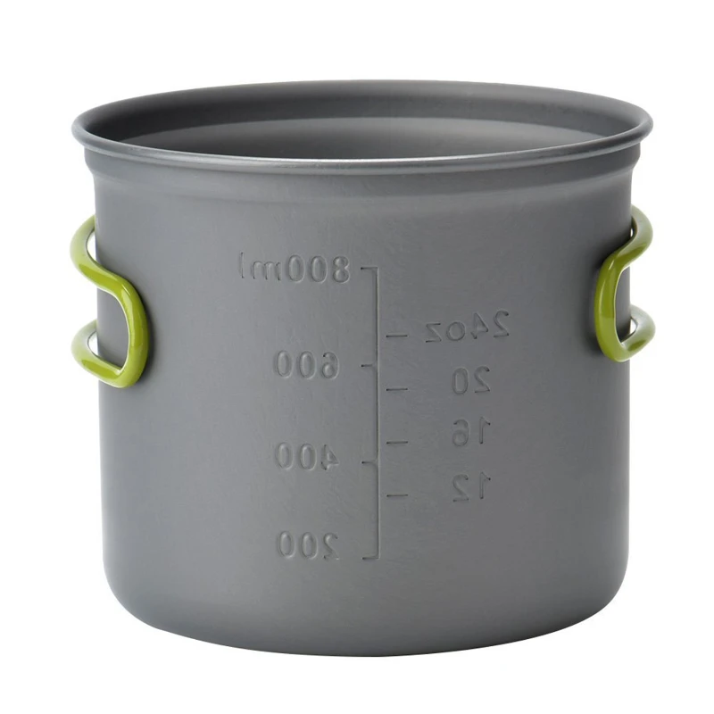 portable camping pot set