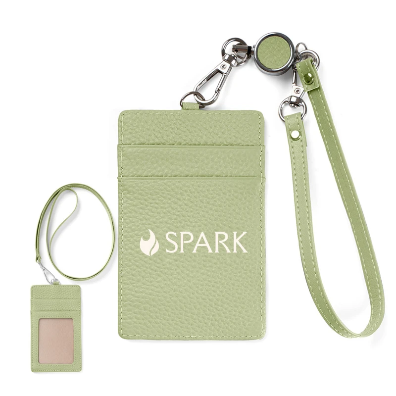 id card holder with lanyard