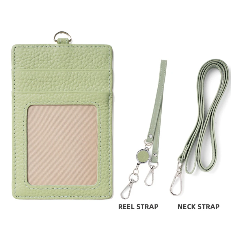 id card holder with lanyard