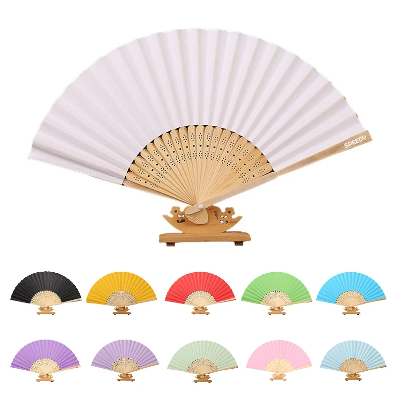 hand held bamboo diy fan