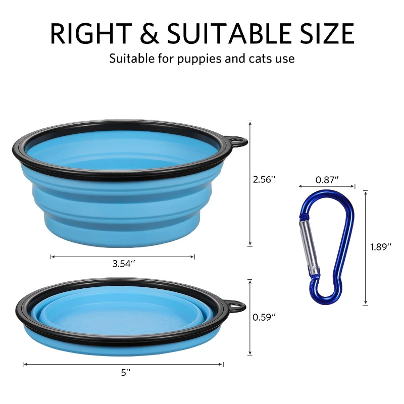 pet collapsible bowls
