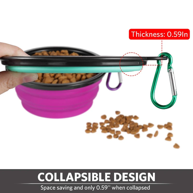 pet collapsible bowls