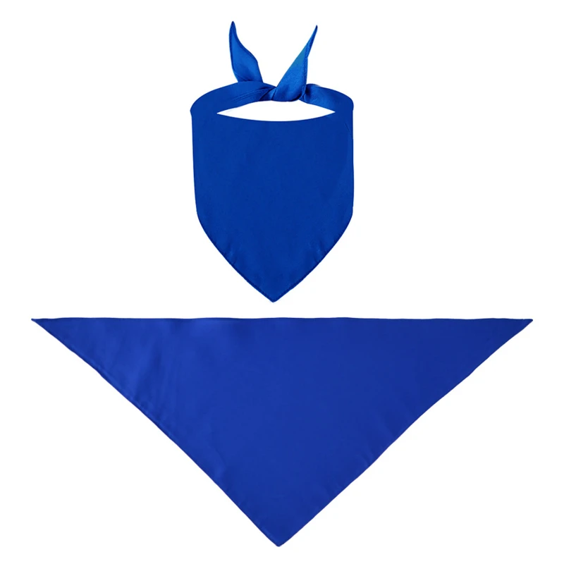 solid color pet bandanna