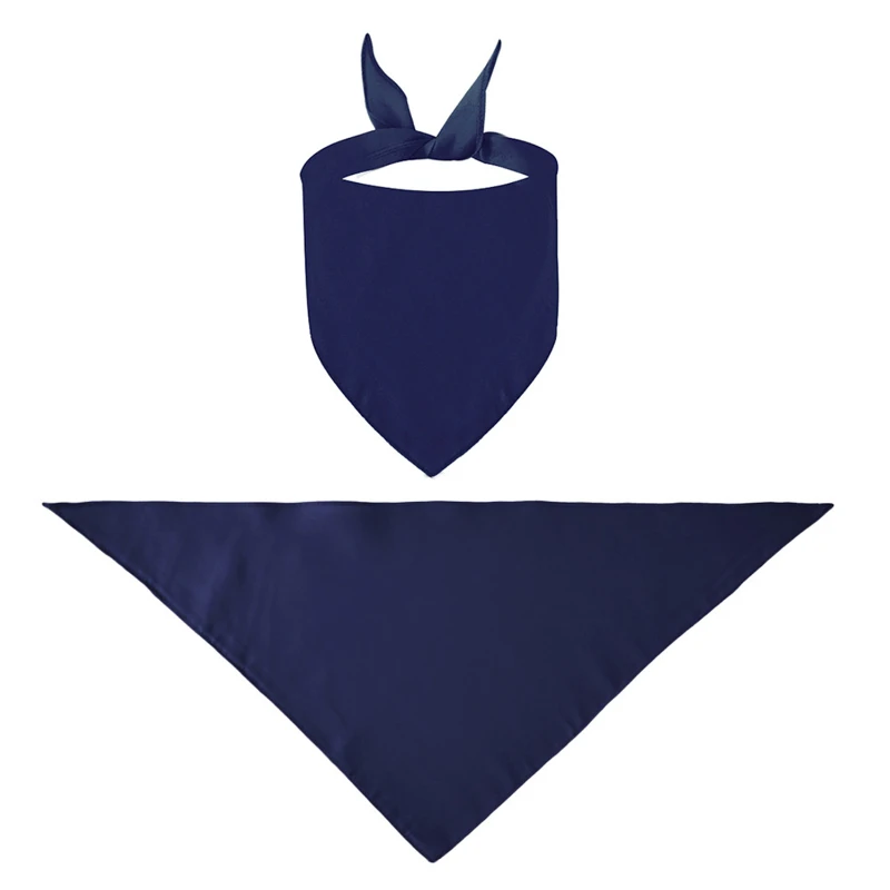 solid color pet bandanna