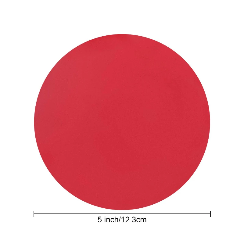 rubber jar gripper pads round kitchen coaster multi purpose