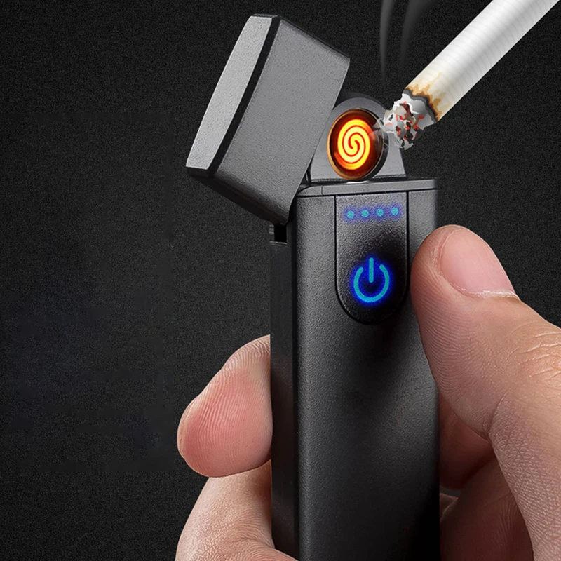 rechargeable usb electric lighter touch ignition