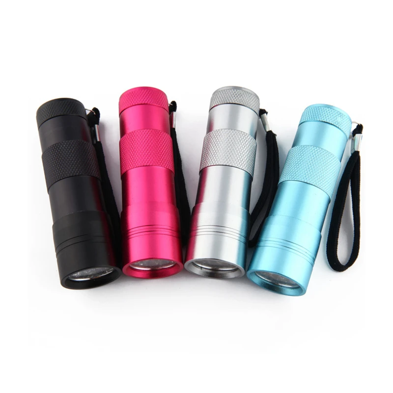 12 led 395nm uv mini blacklight flashlight
