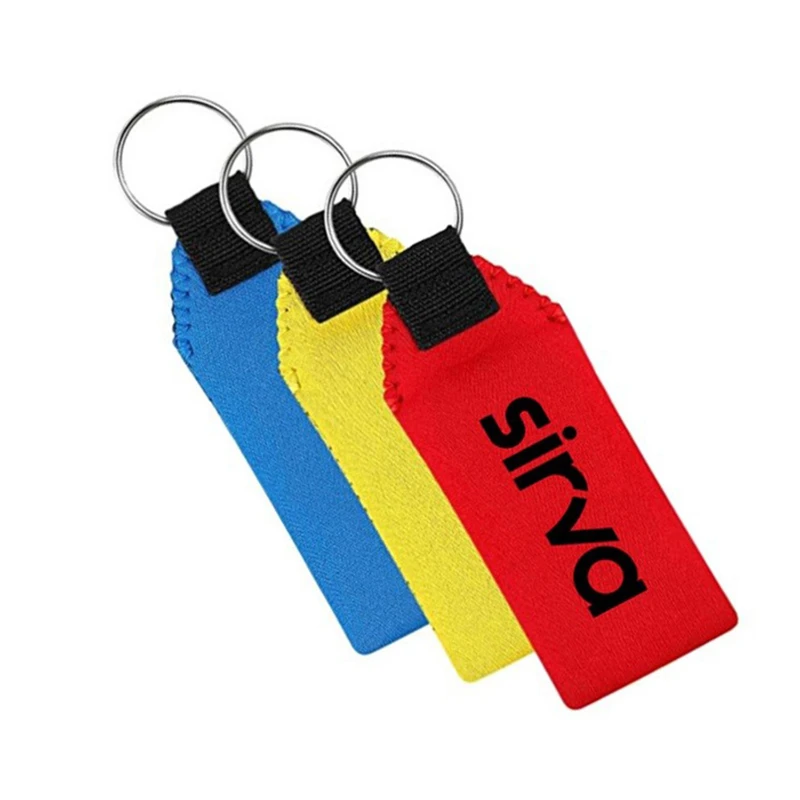 floating neoprene boat keychain