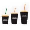 iced coffee & cold soda insulated neoprene cup sleeve