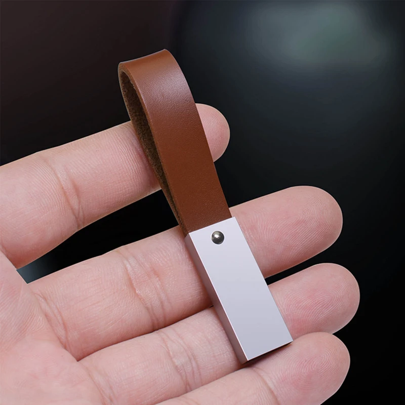 leather usb 2.0 flash drive 64gb