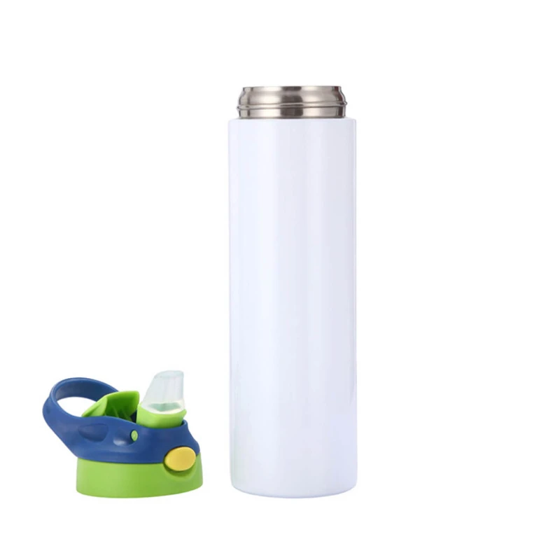 vacuum insulated kids water bottle with straw lid