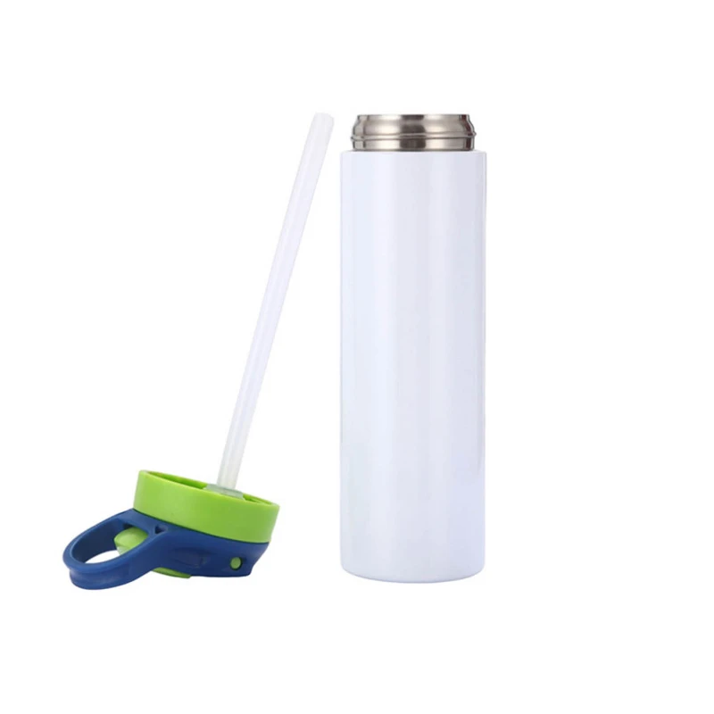 vacuum insulated kids water bottle with straw lid