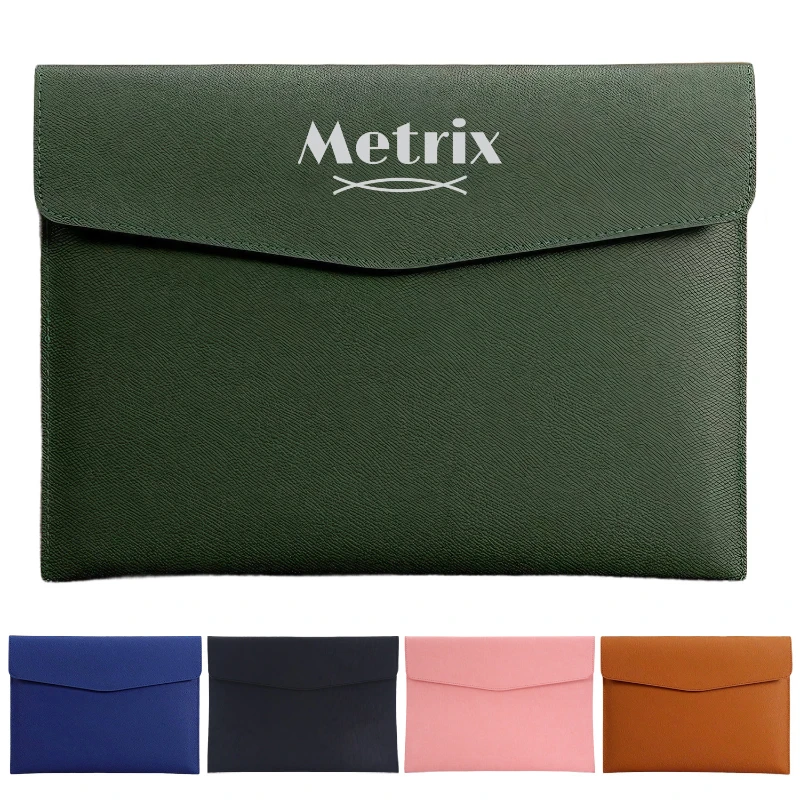 pu leather a4 document file folder