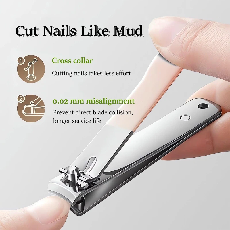 4 pcs manicure set stainless steel nail clippers