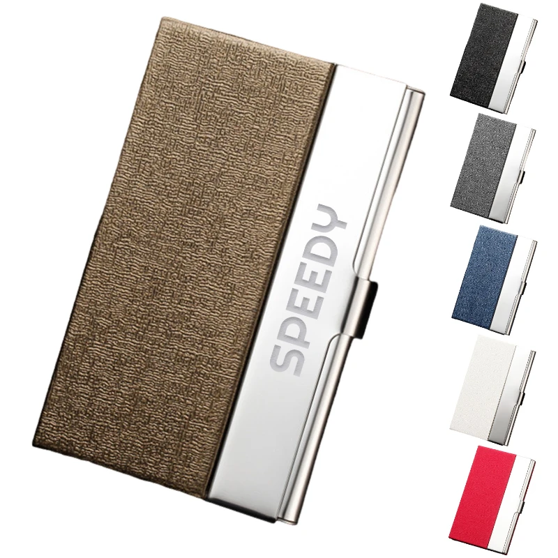 stainless steel premium business card holder