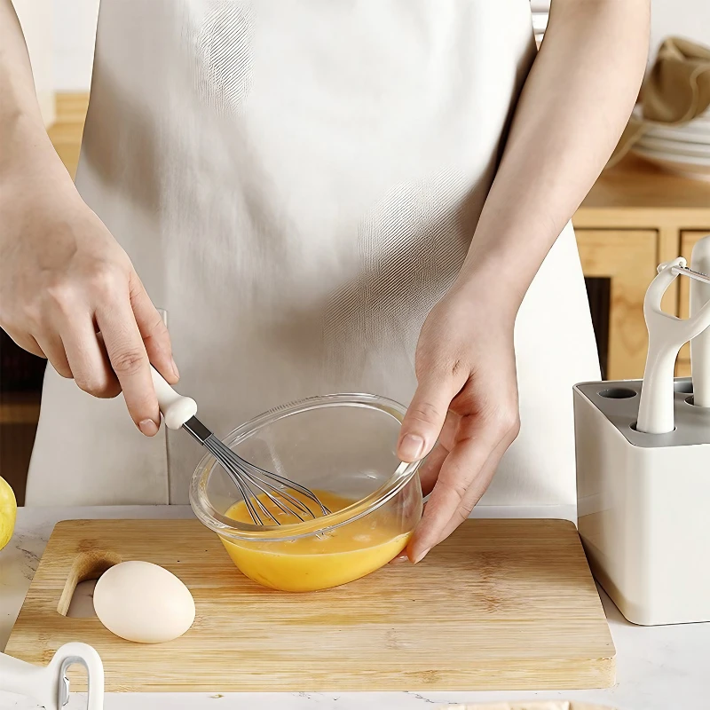 kitchen gadget 6 piece set with storage stand