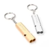 outdoor emergency whistle with keychain