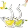 acrylic manual lemon juicer