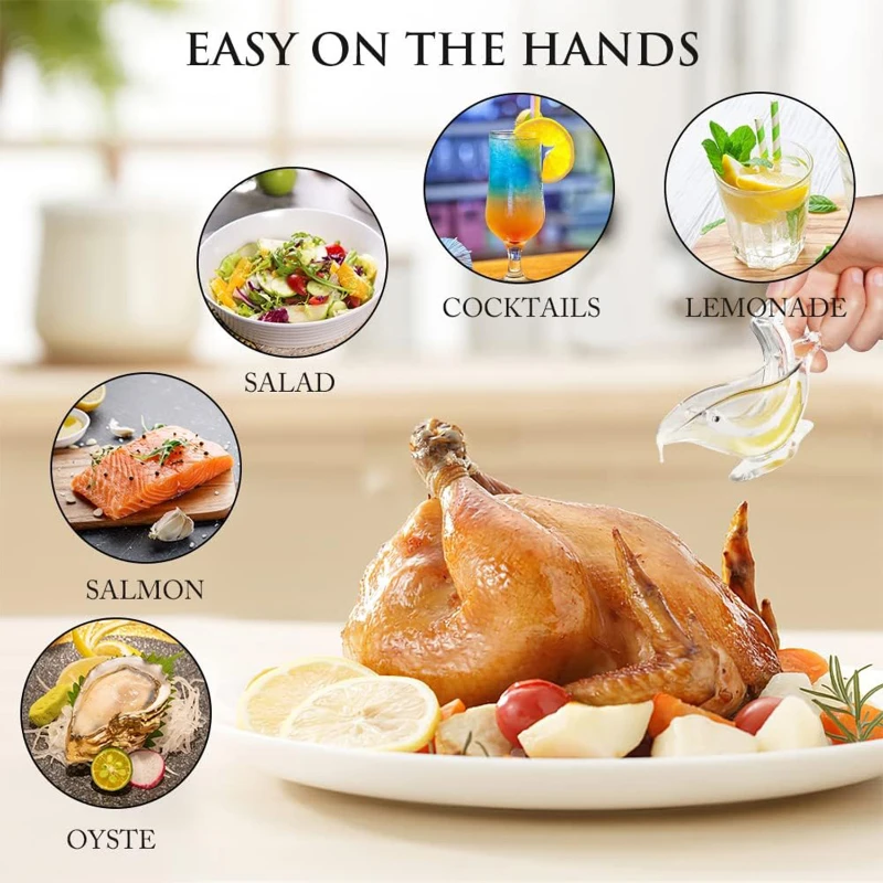 acrylic manual lemon juicer