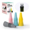 4 pcs silicone wine stoppers set