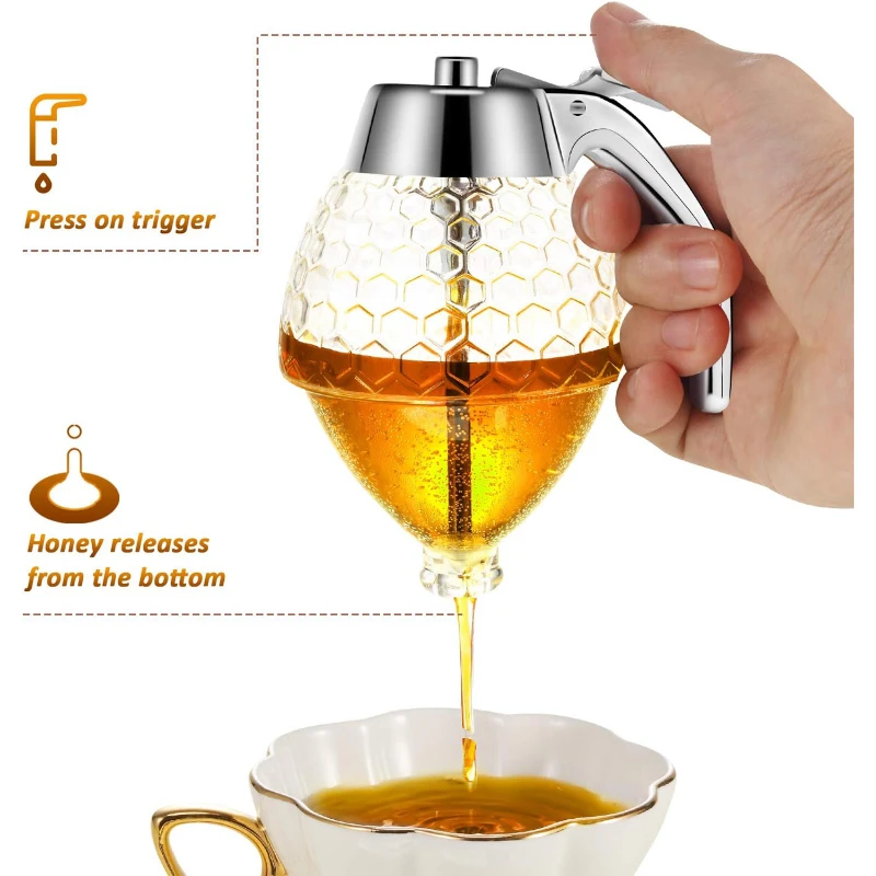 honey dispenser with stand