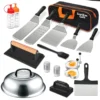 17 pcs griddle accessories kit