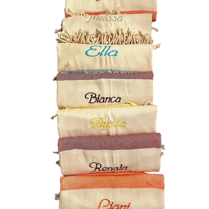 turkish beach towel oversized 38''x71''