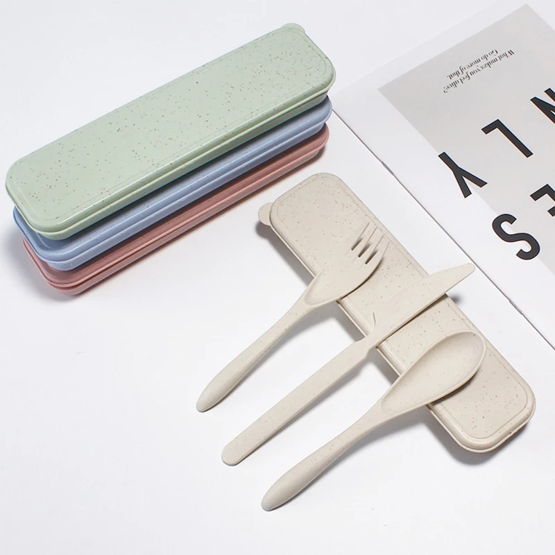 eco friendly travel utensils set