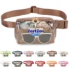 clear belt bag fanny pack with adjustable strap