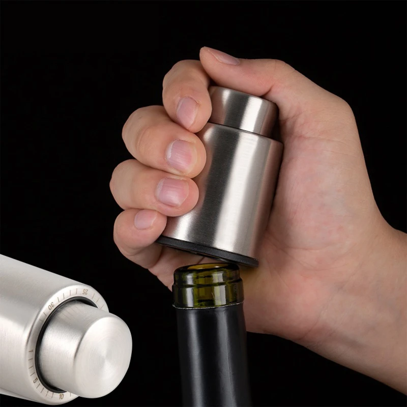 vacuum wine bottle stopper