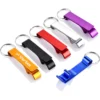 aluminum alloy bottle opener keychain