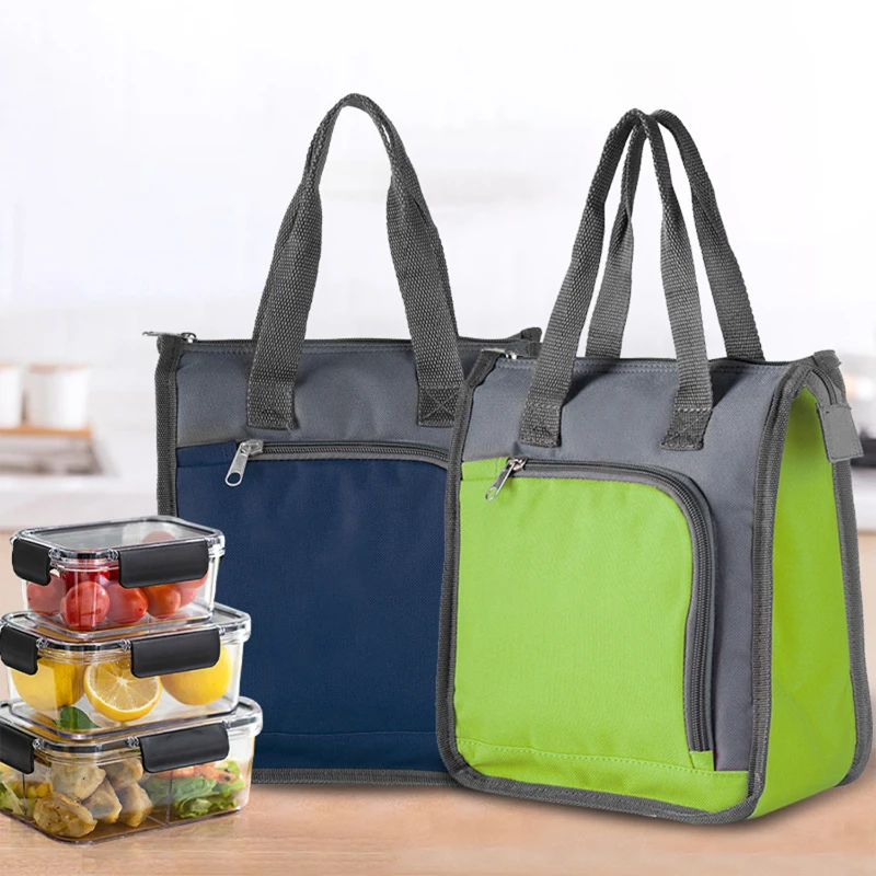 oxford cloth insulated lunch bag