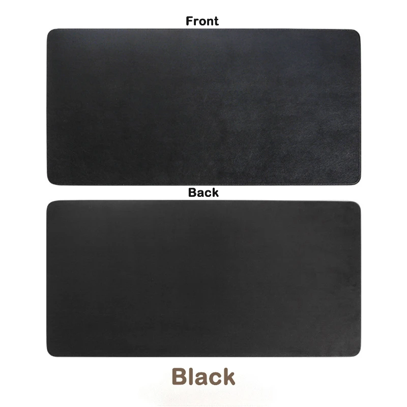 dual sided large leather mouse pad