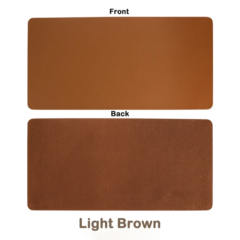 dual sided large leather mouse pad